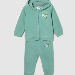 max Boys Hooded Neck Long Sleeve T-shirt With Pyjamas-image-13