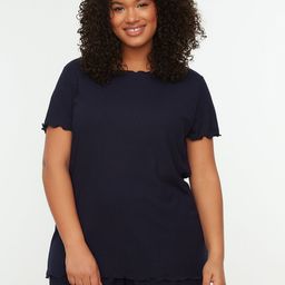 Trendyol Round Neck Night Suit-image-82