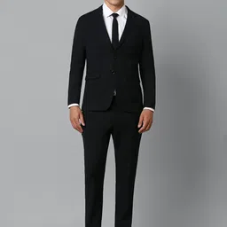 Louis Philippe Single-Breasted 2-Piece Slim Fit Formal Suit-picture-18