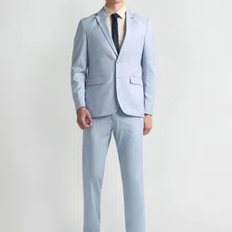 Arrow Single-Breasted Two-Piece Formal Suit-picture-36