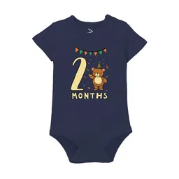 Zeezeezoo Infants Birthday Printed Pure Cotton Bodysuit-image-94