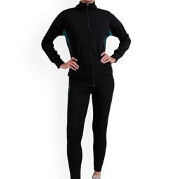 BENZOS Women Mock Collar Tracksuit-image-26