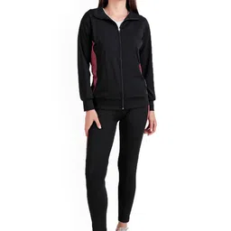 BENZOS Women Mock Collar Tracksuit-picture-40