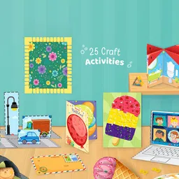 Imagimake 30 Pieces Craft Kit Activity Books-23