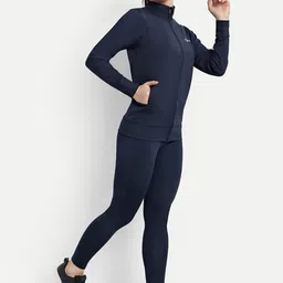 WAYLENE Mock Collar Jacket & Tights image 3