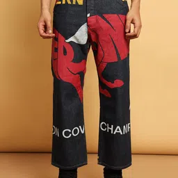 Wrangler Men Printed Loose Relaxed Fit Jeans-image-21