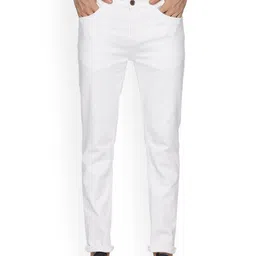 Melvin Jones Men Tapered Fit Mid Rise Clean Look Jeans-picture-34
