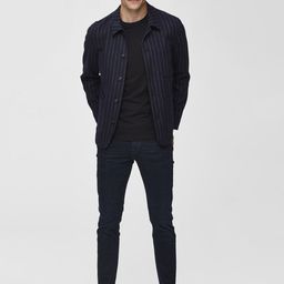 SELECTED Men Blue Slim Fit Jeans-image-9