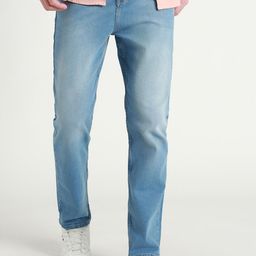 Dennis Lingo Men Straight Fit Light Fade Clean Look Cotton Stretchable Jeans-image-20