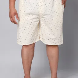 URBAN SCOTTISH Plus Size Printed Pure Cotton Mid-Rise Boxers USBX165-image-84
