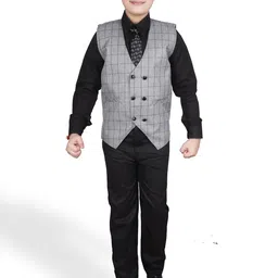 Pro-Ethic STYLE DEVELOPER Boys Checked 3-Piece Suit-picture-19