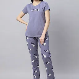 QUIRA Women Printed Night suit-picture-18