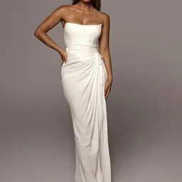 Bee Boe Woven Design A-Line Maxi Skirts-picture-33