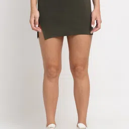 EVERDION Women Straight Slim-Fit Mini-Length Sports Skirts-image-14