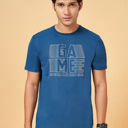 Ajile by Pantaloons Typography Printed Slim Fit T-shirt-image-91