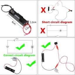 DIY Electric Circuit Set 2-in-1 Electric Circuit Motor Kit DIY Electric Circuit Learning Kit For Educational Activities - RS6176DIY Electric Circuit Set 2-in-1 Electric Circuit Motor Kit DIY Electric Circuit Learning Kit For Educational Activities - RS6176 image 2