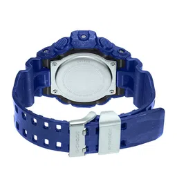 CASIO Men Blue Patterned Dial & Blue Textured Straps Analogue and Digital Watch image 4