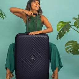 Nasher Miles Hard-Sided Textured Medium TrolleySuitcase-picture-40