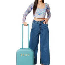 DKNY Hard-Sided Cabin Trolley Suitcase-image-8