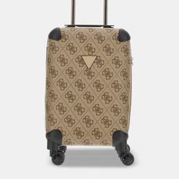 GUESS Printed Hard-Sided Cabin Trolley Suitcase-10