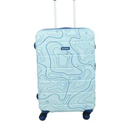 NOVEX Unisex Printed Hard-Sided Large Trolley Suitcase-13