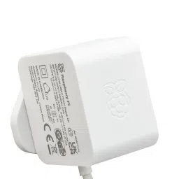 Official Raspberry Pi 5-White 27W USB-C PD Power Supply. (White) (IN Stock) image 2