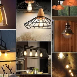 SPARK WORLD White Traditional Ceiling Lamp image 2