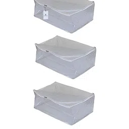 Kuber Industries 3 Pcs Foldable Multi-Utility Organisers image 2