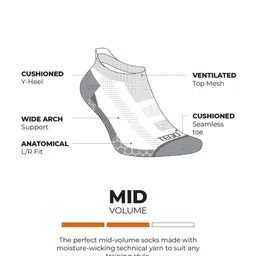 TEGO Patterned Ankle Length Socks image 5
