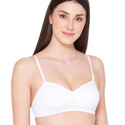 GROVERSONS Paris Beauty Women White Non Padded Non Wired T-shirt Bra-27