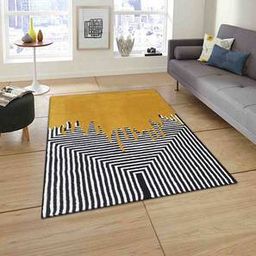 presto Multi Coloured Abstract Hand Tufted Wool 3 X 5 Feet Carpet-picture-28