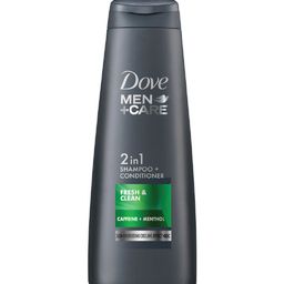 Dove Men +Care Fresh & Clean 2-in-1 Shampoo + Conditioner with Caffeine & Menthol - 340ml image 1