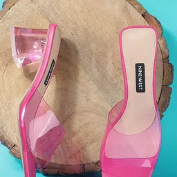 Nine West Open Toe Block Heels-43