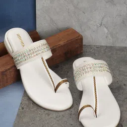 Anouk Embellished Block Heels-19