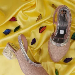 BAESD Girls Party Block Heels Mules-image-37