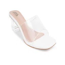 SHUZ TOUCH Open Back Block Heels image 3