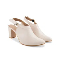 JM Looks Block Heeled Mules image 3