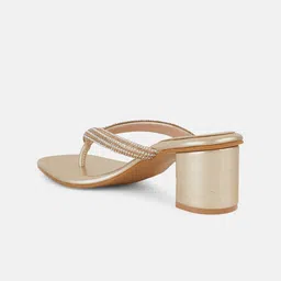 CORSICA Embellished Open Toe Block Heels image 2