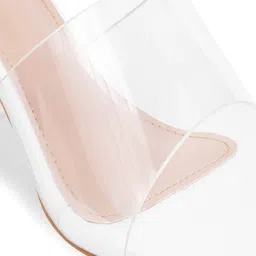 SHUZ TOUCH Open Back Block Heels image 2