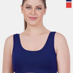 Reveira Pack Of 2 Plus Size Medium Coverage Dry Fit Workout Bra With All Day Comfort-picture-50