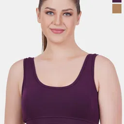 Reveira Pack Of 2 Plus Size Medium Coverage Dry Fit Workout Bra With All Day Comfort-picture-20