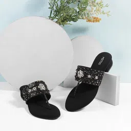 Metro Embellished Block Heels-28