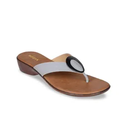 Rocia Women Grey T-Strap Flats-picture-26