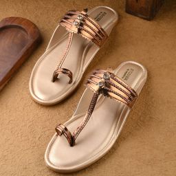 Anouk Embellished One Toe Flats-image-93
