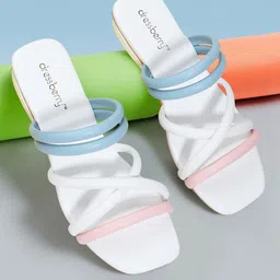 DressBerry Women Colourblocked Open Toe Flats-image-48