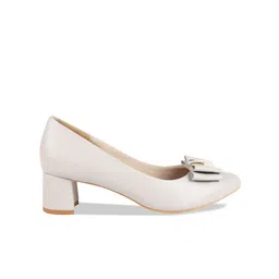 Rocia Block Pumps With Bows image 4