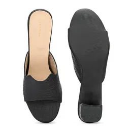 CLOG LONDON Open Toe Block Heels with Bows image 5