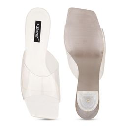 Sherrif Shoes Open Toe Block Heels image 5
