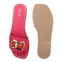 Inc 5 Embellished Open Toe Flats image 2