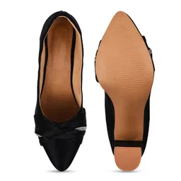 Try Me Pointed Toe Block Heeled Pumps image 3